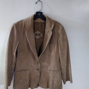 Vintage small women's Fanny's Hide suede jacket